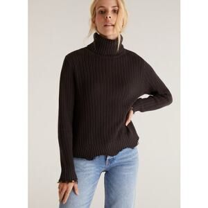 Z SUPPLY CHELSEA TURTLENECK SWEATER large